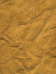 high resolution of a piece of brown matt leather