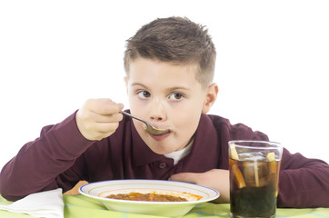 child eating 5