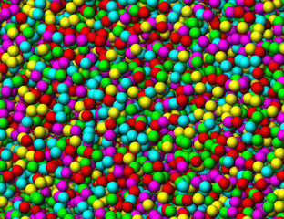 many big multicolored atom backgrounds. scientific pattern