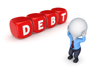 Financial crisis concept.