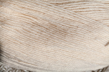 Фактура шерстяной нити