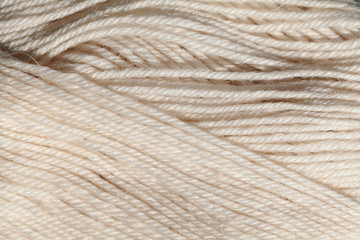 Фактура шерстяной нити