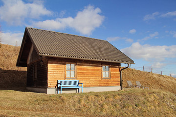 petit chalet de montagne