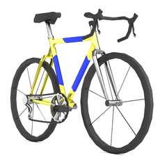 Fototapeta premium realistic 3d render of bike