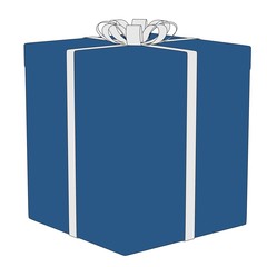 cartoon image of gift box