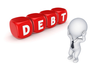 Financial crisis concept.