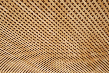 background of wooden lath