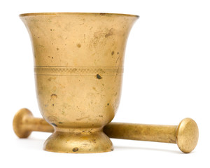 vintage mortar and pestle