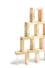 Dominoes building