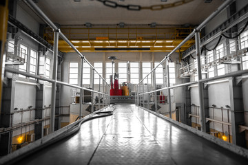 Nuclear reactor in a science institute - obrazy, fototapety, plakaty