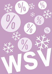 Dekoration WSV in Trendfarben