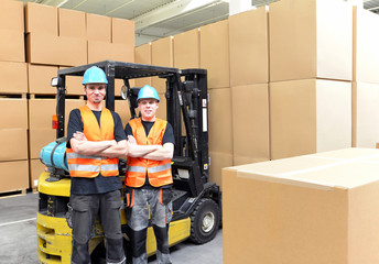 Teamarbeit in der Logistik // Team work