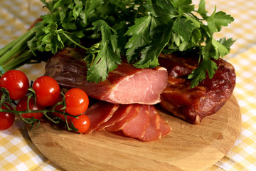 Ham meat