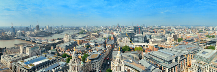 Fototapeta premium London rooftop view