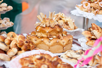 Ukrainian national wedding sweets