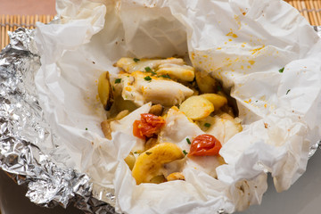 pesce al cartoccio