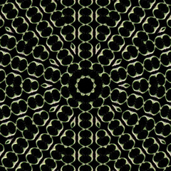 fantastic illustrated glass background pattern