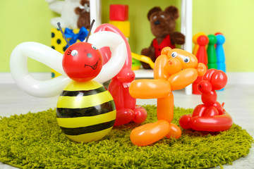 Simple balloon animals and other toys