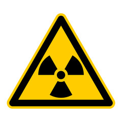 wso15 WarnSchildOrange - english warning sign: caution ionizing radiation - German Warnschild: Warnung vor radioaktiven Stoffen oder ionisierenden Strahlen - g421