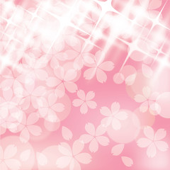 桜_光_白
