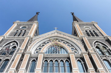 Fototapeta premium The catholic church at Chanthaburi, Thailand