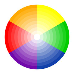 Farbkreis 6-farbig