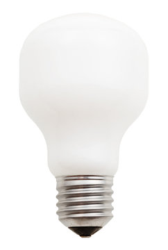 usual incandescent light bulb