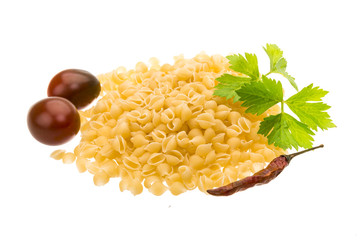 Raw macaroni