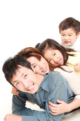 日本人４人家族