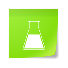 Posit with chemical test tube