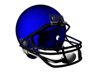 Naklejka premium Football helmet