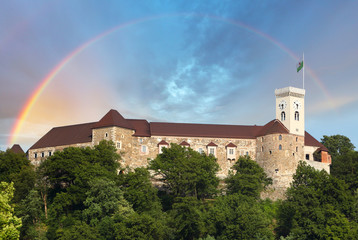 Ljubljana castle, slovenia, europe