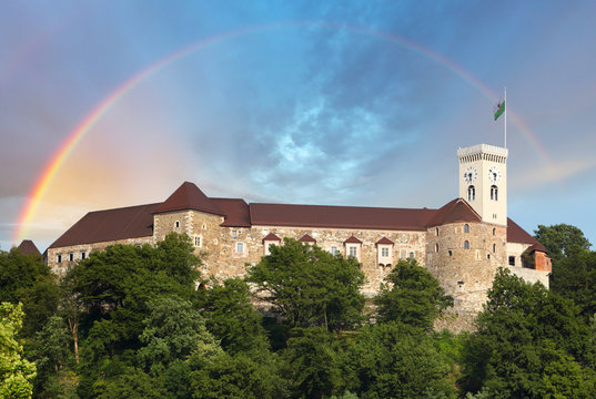 Ljubljana Castle, Slovenia, Europe