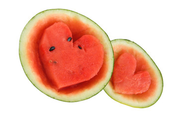 watermelon carving a love story