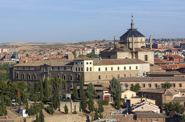 Fototapeta na wymiar General view of the famous town of Toledo, Spain