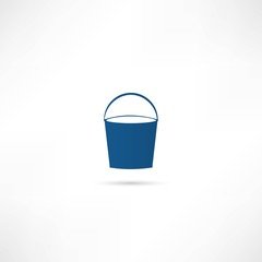 Bucket vector icon