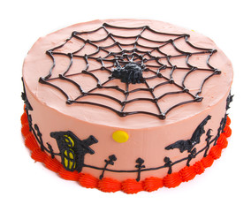 cake. ice cream cake on background