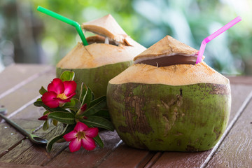 coconut water drink