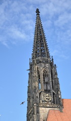 Fototapeta na wymiar Lambertikirche Münster