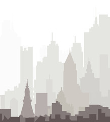 New york skyline-vector