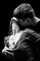 Portrait of a passionate couple