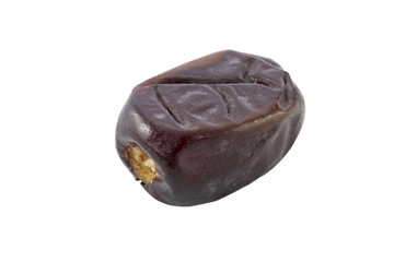 Delicious single pitted date