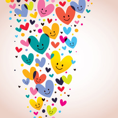 hearts background