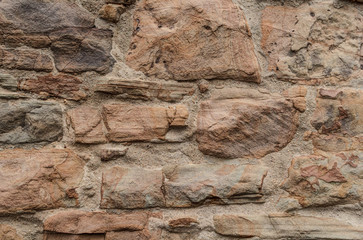 Mauer als Hintergrundstruktur