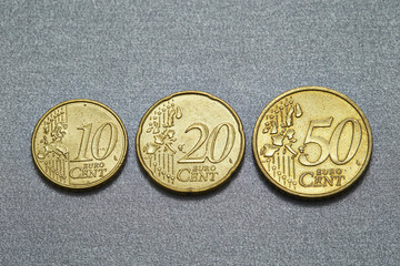 Euro coins