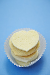 Heart biscuit