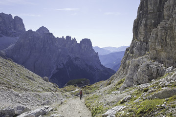 wandern in den dolomiten