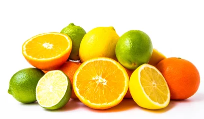 Foto op Plexiglas Variety of fruits © larcobasso