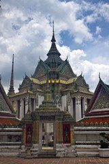 Fototapeta na wymiar Complex of temple Wat Pho, Bangkok, Thailand
