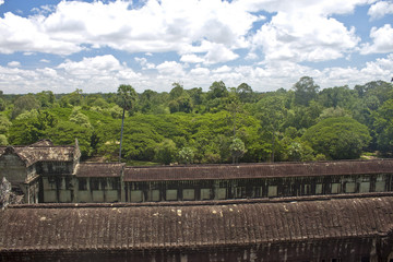 Fototapeta na wymiar Angkor Wat Temple complex, Cambodia.